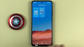 How to change the default home screen on Xiaomi Redmi Note 11 Android 12