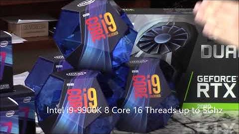 Impress Computers in Katy TX now has the latest i9-9900K Processors and Z390 Motherboards