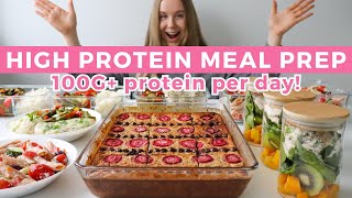 Healthy & High protein Meal Prep & Grocery Haul | 100G+ protein per day! by fitfoodieselma 47,409 views 1 month ago 11 minutes, 31 seconds