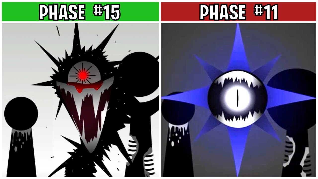 Incredibox Sprunki Phase 15 vs 11 - Who Wins?