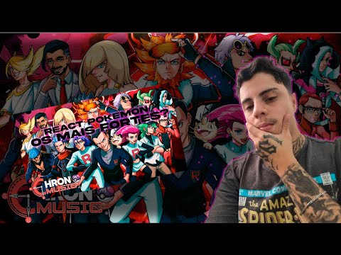 (São os mais fortes?) React de Vilões (Pokémon) - CAMINHO DO PODER | Chrono @Chrono0