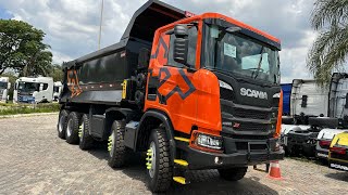 CHEGOU O NOVO V8 DA SCANIA l R660 10X4/6 EURO 6 2024