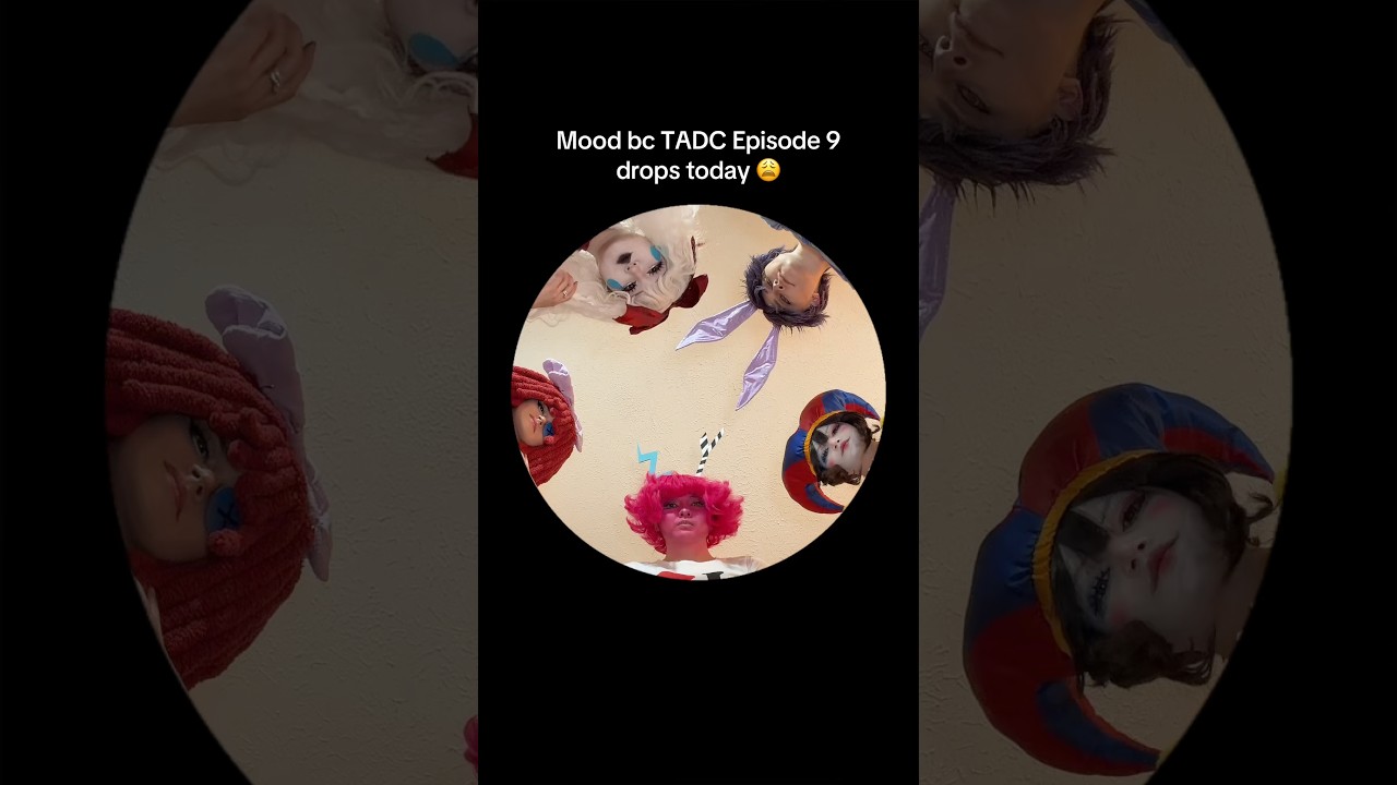 TADC EPISODE 9 DROPS TODAY #theamazingdigitalcircus #tadc #cosplay #digitalcircus #glitchproductions