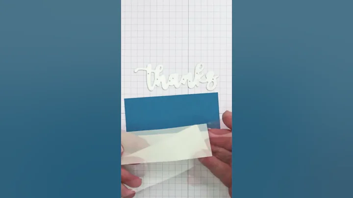 The Best Crafting Tip to Die Cutting With Adhesive...