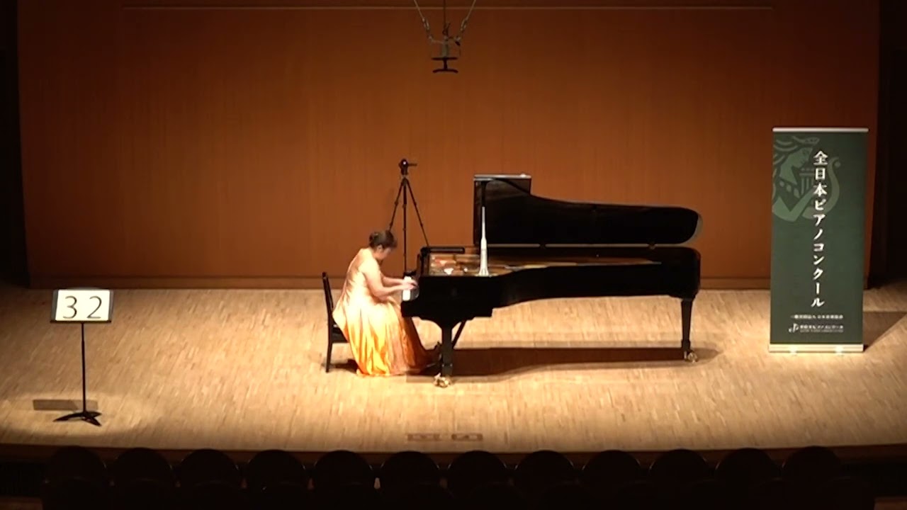 全日本ピアノコンクール2022 一般：O56部門 6位 野田 範子 - YouTube