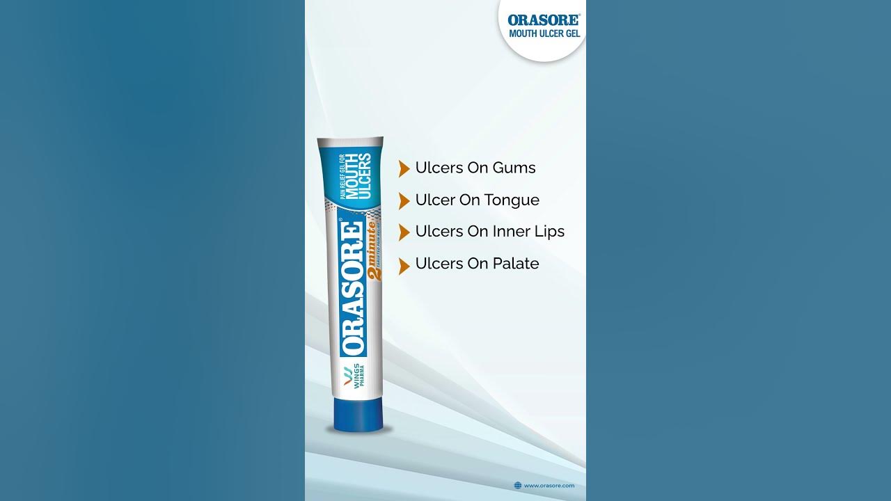 Orasore Gel Treat different type of Mouth Ulcers #shorts #shortvideo ...