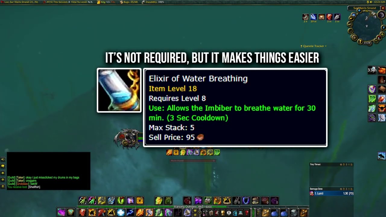 WoW Classic Season of Discovery   HOW TO ACQUIRE THE BIG IRON FISHING POLE!