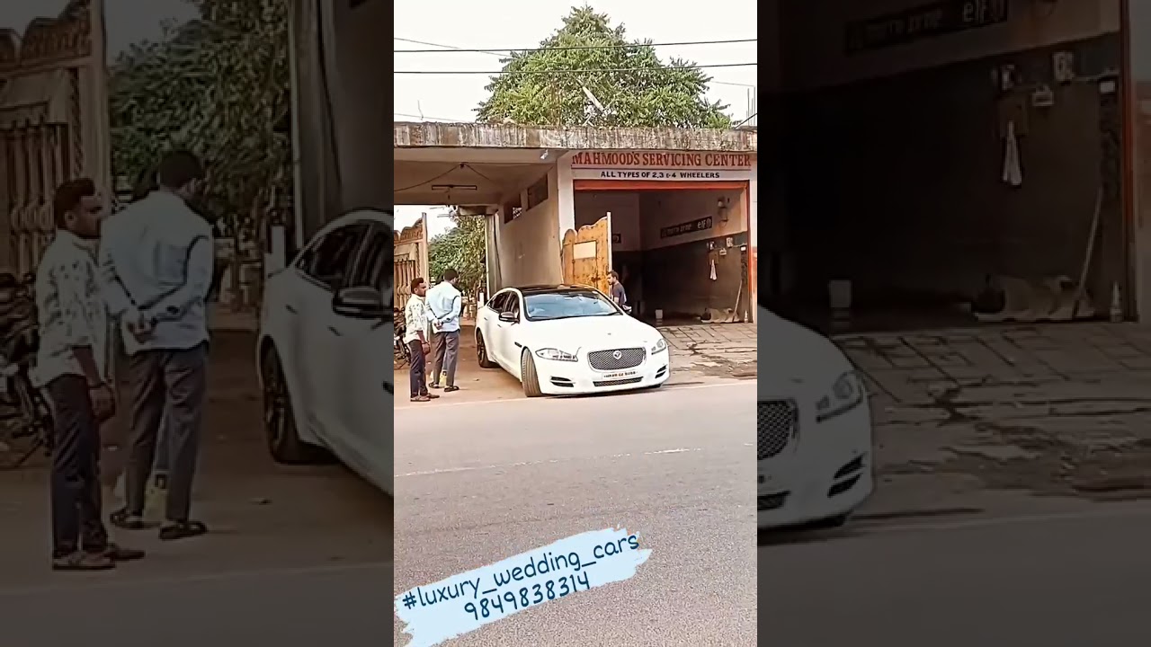 Jaguar xjl wedding car 