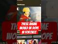 Anime That Should Come To Fortnite #fortnite #anime #blackclover #shorts #mha #boruto #crunchyroll