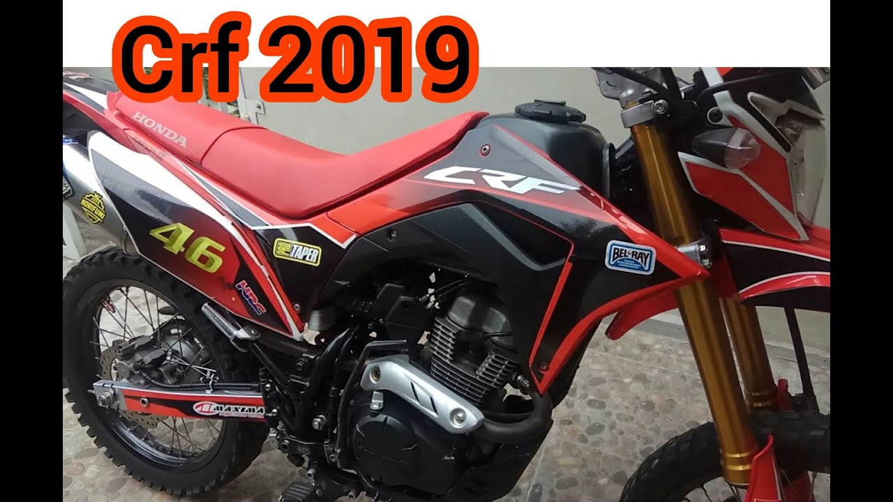  Motor  trail  crf  2019 YouTube