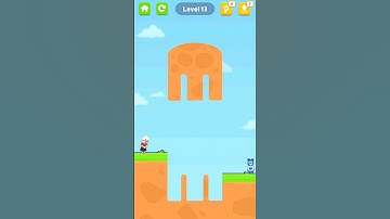 Slice To Save Game Shorts Video Level 13 🚽 #shorts #game