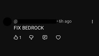 Fix Bedrock