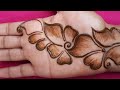 Trending new easy mehndi designs  arabic shaded mehndi design  beautiful henna mehndi ka design