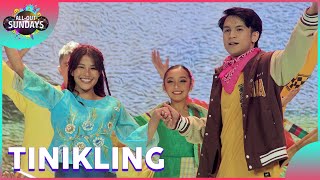 Tinikling with a twist by Lexi Gonzales and Kim de Leon! | All-Out Sundays