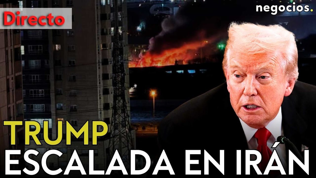 DIRECTO | TRUMP VUELVE A LA CARGA ANTE LA ESCALADA DE LOS ATAQUES DE IRÁN