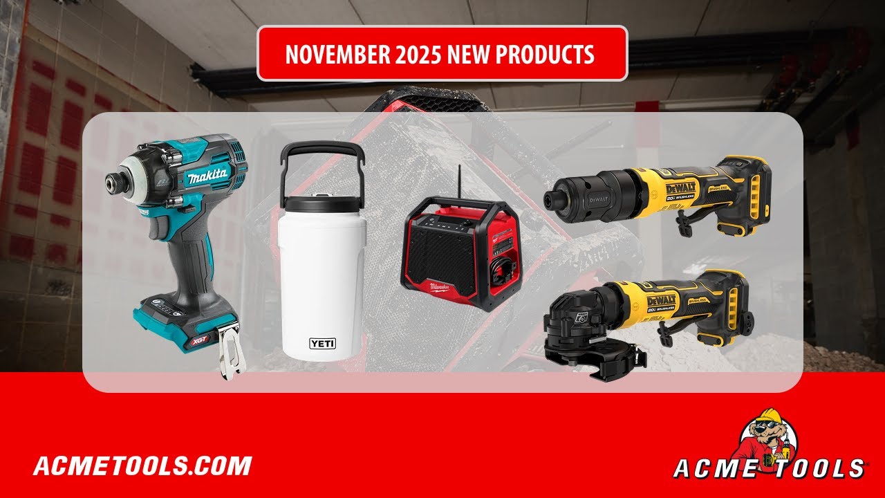 NEW Tools for November! | Must-See Power Tools for Trades & Woodworking ...