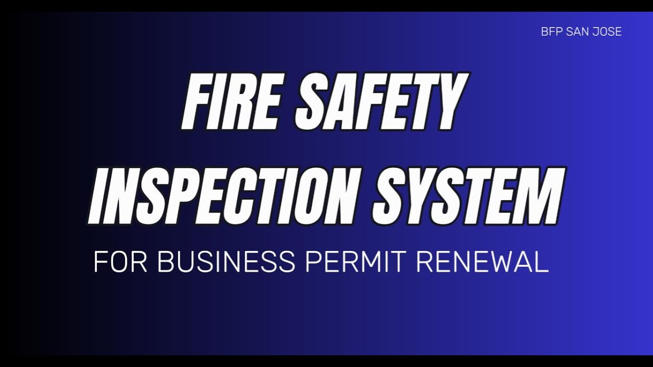 FSIS Tutorial for Business Permit Renewal