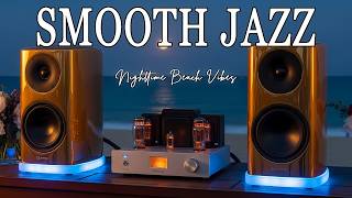 Tidal Harmony Sessions 🌊 Smooth Jazz &amp; Tranquil Ocean Waves for Relaxed Evenings 🎷