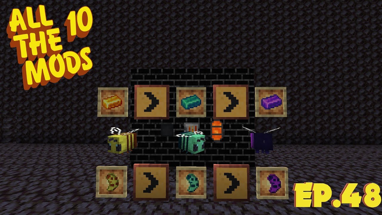 All The Mods 10 Modded Minecraft Episode 48: ATM BEES - YouTube
