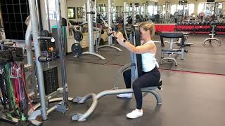 Chest Supported parallel grip Lat pulldown