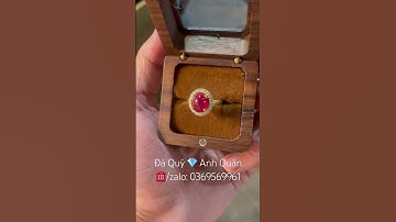 Ruby huyết kính lên mẫu nhẫn nữ 💍💎