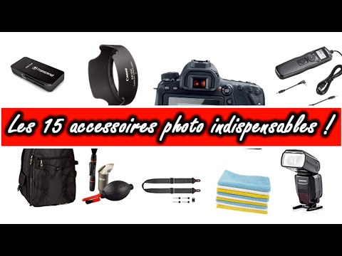 Les 15 accessoires photo indispensables !