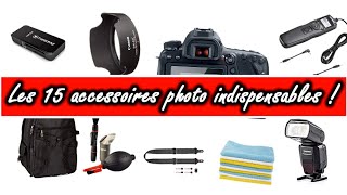 Les 15 accessoires photo indispensables !