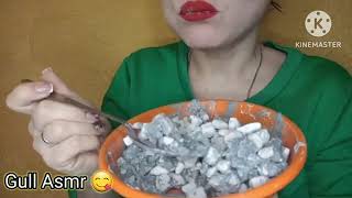 Crunchy chalk with Uzbek paste Crunchy asmr ⚘️