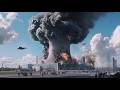 3 minutes ago! The largest nuclear power plant was bombed by US F-35 fighter jets!