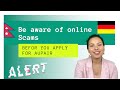 Be aware of Scams while applying for Aupair in Germany 🇩🇪/ Tips and suggestions/English subtitles