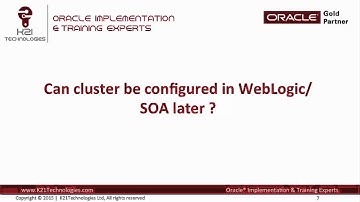 Can cluster be created from Single Node Install and Config