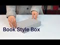 Unboxing the eco-friendly book-style rigid box for teas. #bookstylebox #rigidbox #packaging