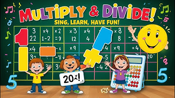 Learn Math Fast! A Multiplication and Division Song for Kids