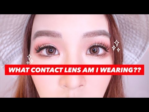 👁 WHAT CONTACT LENS AM I WEARING?! 👁 - Most Frequently Asked Question