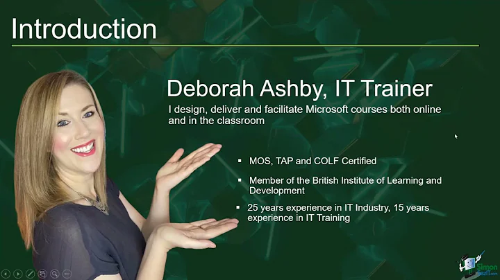 Microsoft Excel 2021/365 - Beginner Course Introdu...