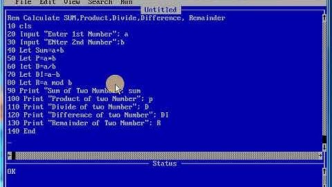 calculate Sum Product Divide Remainder difference