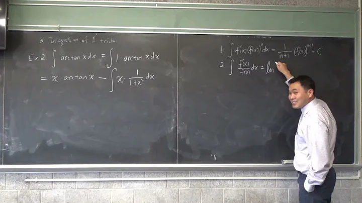 How to integrate arctan x