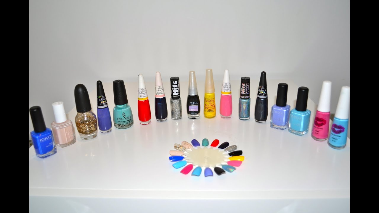 Meus esmaltes favoritos