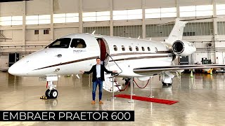 21 MILLIONS DE DOLLARS pour ce jet privé d'exception : l'Embraer Praetor 600 !