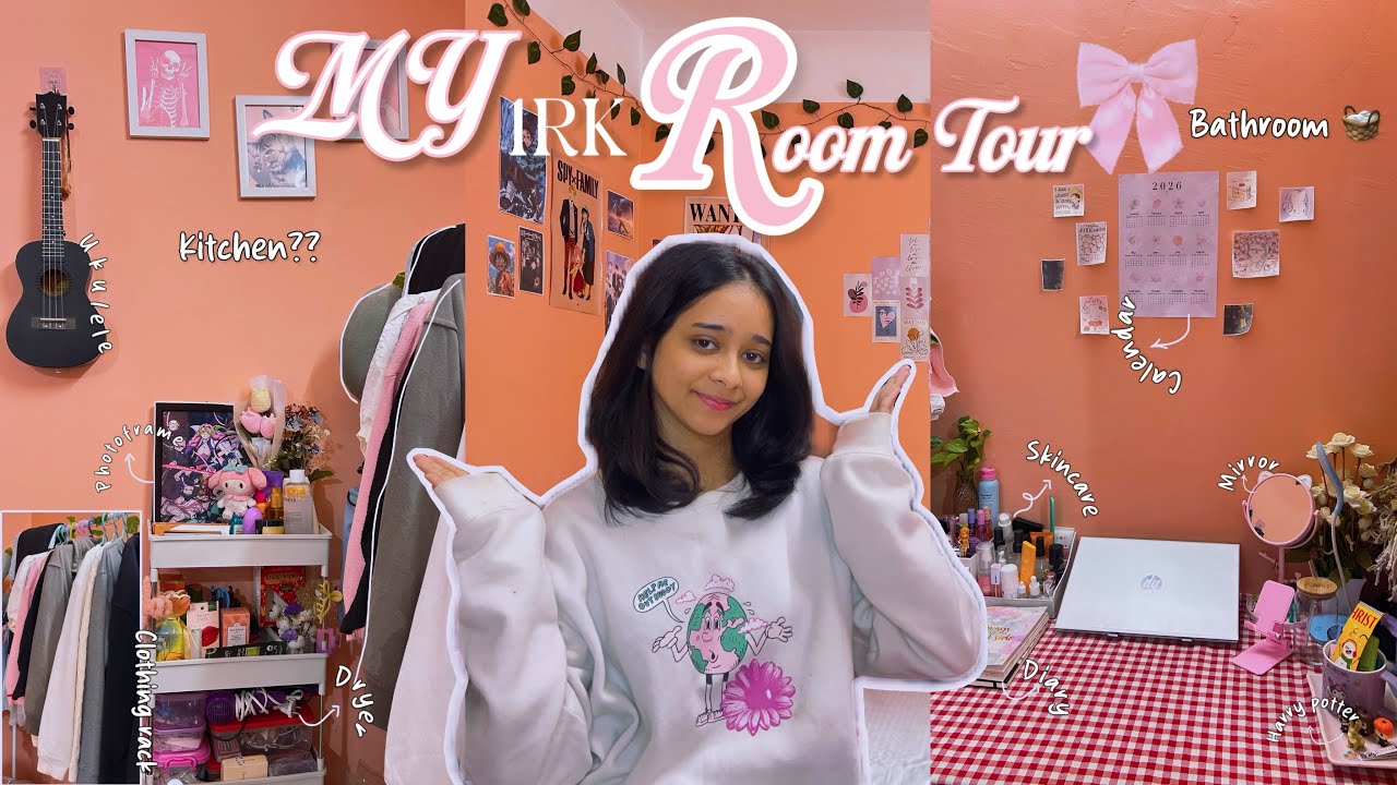 My 1RK Room Tour in Guwahati ☁️🌱| Cozy & Aesthetic