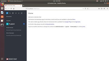 Rocket.Chat in Ubuntu 18.04 LTS