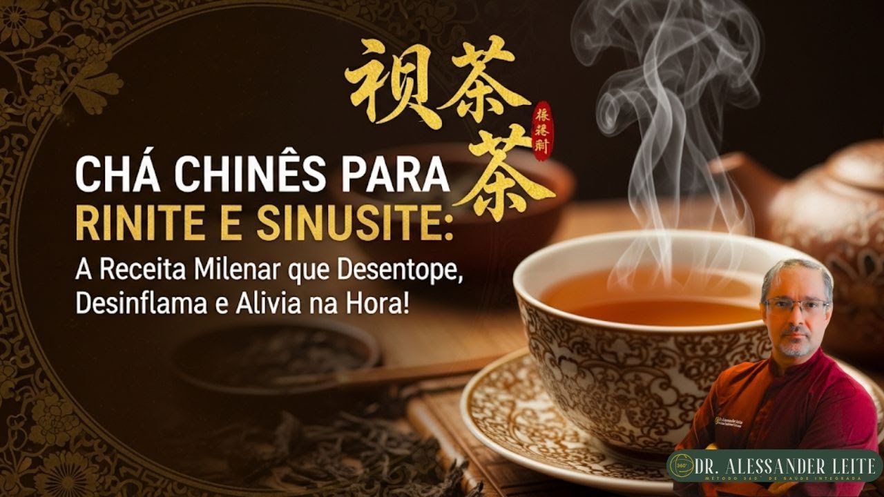 CHÁ CHINÊS PARA RINITE E SINUSITE: A Receita Milenar que Desentope ...