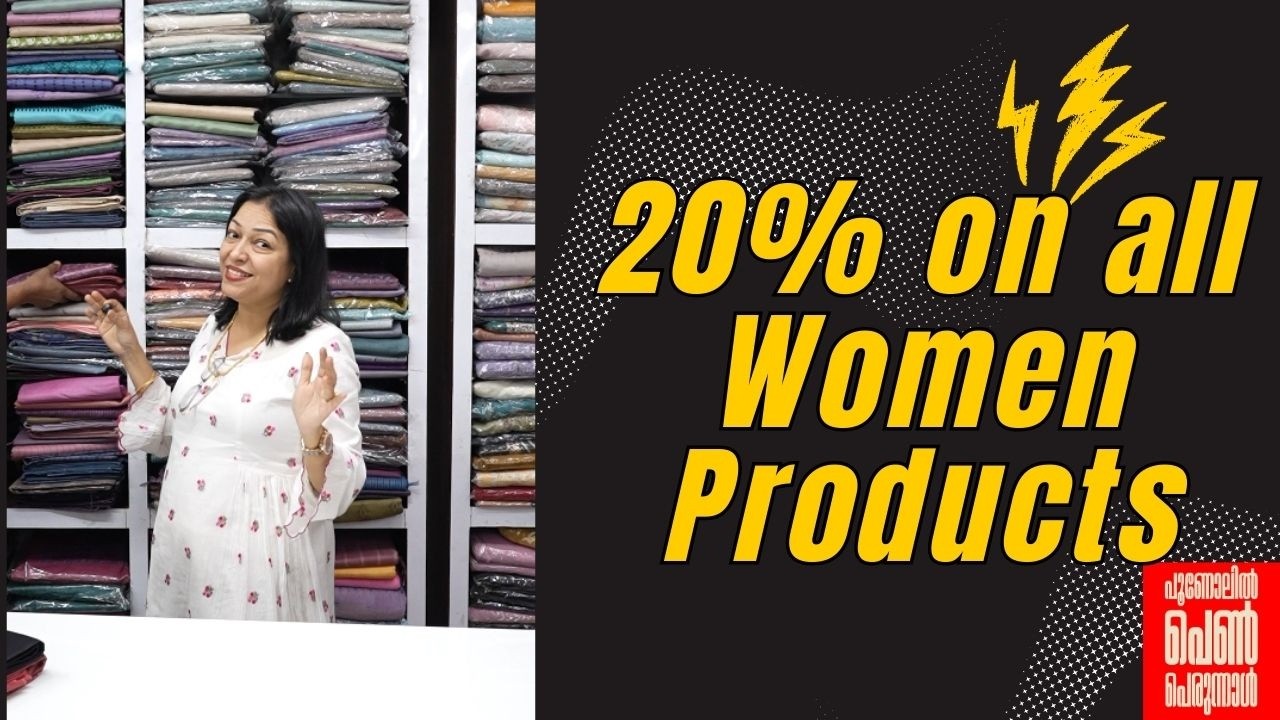 20% on all Women Products  PENN PERUNNAL SPECIAL OFFER