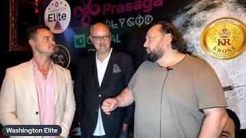 David Porter, Franco Fiore and Jorge Sebastiao  Live at the EcoX meetup in Dubai!