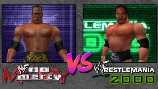 WWF No Mercy vs. WrestleMania 2000 - Roster Comparison