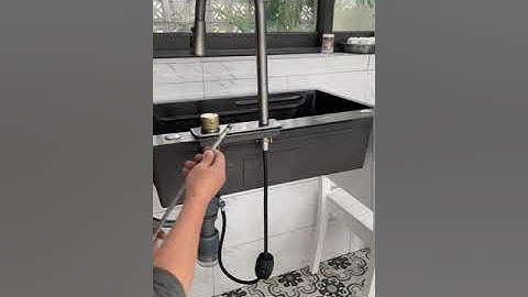 Hướng dẫn lắp đặt vòi rửa chén, bát đa năng của chậu 1 hố HD7546HMF 201Gr  #hướngdẫn #lapdat