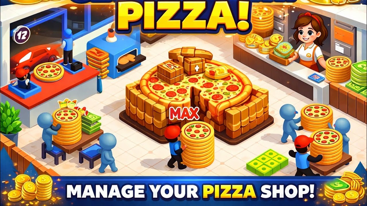 🍕 Pizza Ready Gameplay in Hindi| Restaurant Business Simulator Game