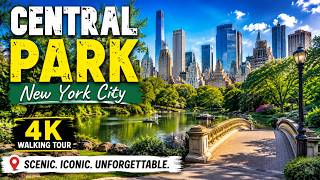 Central Park NYC in 4K 🌳 | Complete Walking Tour | New York City