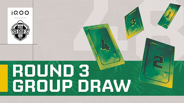ROUND 03 GROUP DRAW LIVE | iQOO BMPS 2024