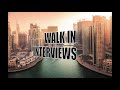 WALK IN INTERVIEWS IN UAE - OCTOBER 2020